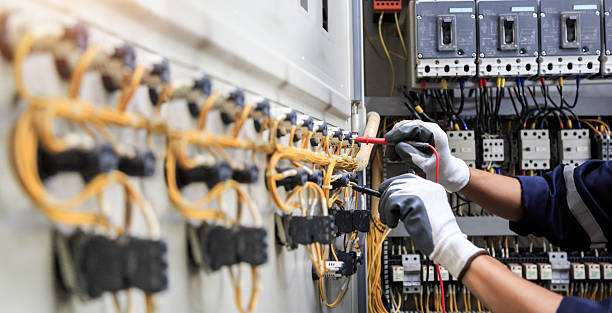Professional Electrician technician working in Spring Valley, WI